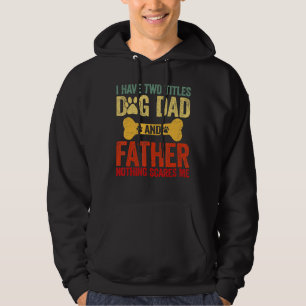 Manar Fars dag Retro I har två avdelningar Hund Pa Hoodie
