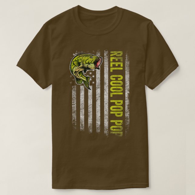 Manar Fars dag Shirt Reel Coola Pop Fiske Ame T (Design framsida)