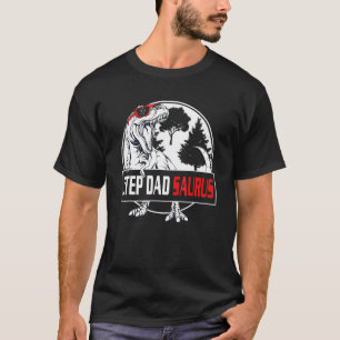 Manar Fars dag Step Dadsaurus Rex Dinosaur Ste T Shirt