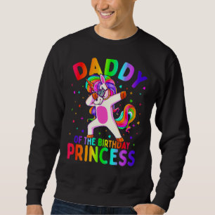 Manar Fars dag Unicorn Princess Dotter Lång Ärmad Tröja