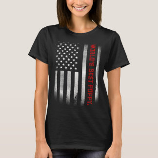 Manar Fars dag World's Best Poppy nånsin US Fl T Shirt