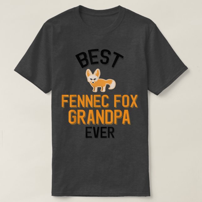 Manar Fennec Fox Grandpa T-Shirt (Design framsida)