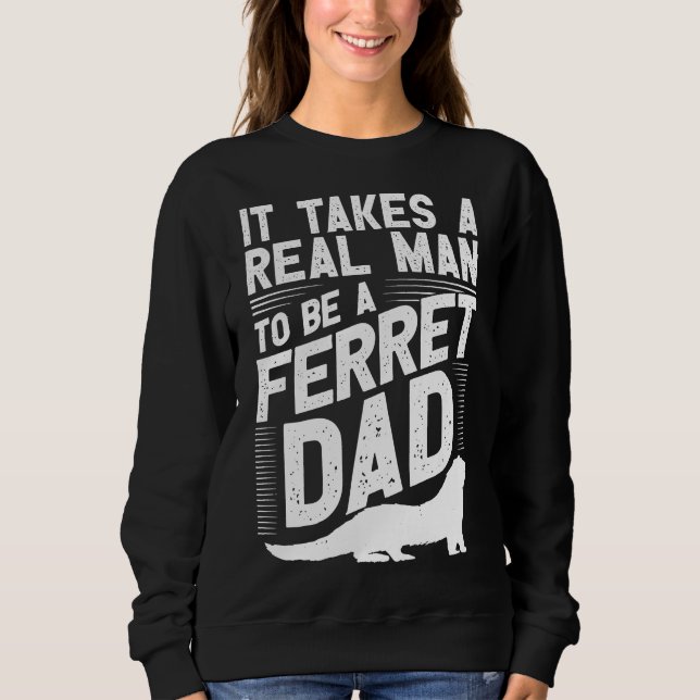 Manar Ferret Pappa Merch Manar Top for Ferret T Shirt (Framsida)