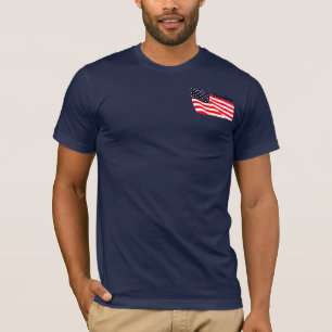 Manar fick- T-tröja för frihetsflagga T Shirt