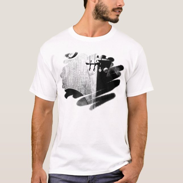 Manar fiol klottrar T-tröja T Shirt (Framsida)