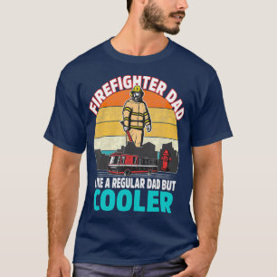 Manar Firefighter Pappa Regular men Cooler Far T Shirt