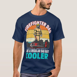 Manar Firefighter Pappa Regular men Cooler Far T Shirt