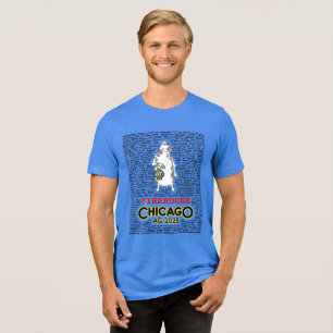 Manar Firehouse vid Chicago Tee med Namn (rev.)