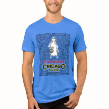 Manar Firehouse vid Chicago Tee med Namn (rev.)
