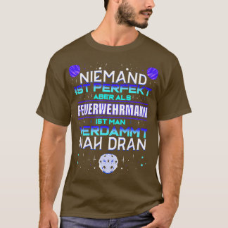 Manar Fireman-gåva som frivilliga brandkåryrken T Shirt