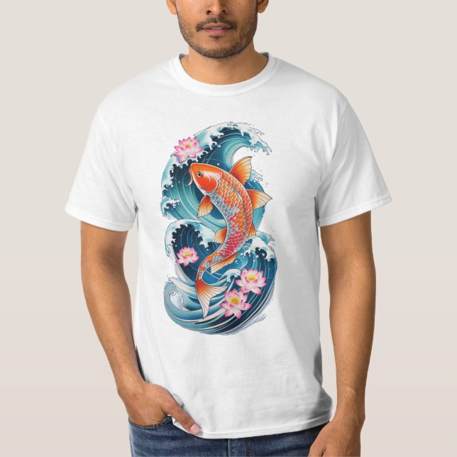 Manar Fish Tshirt T Shirt (Framsida)