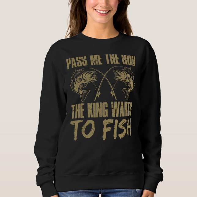 Manar Fisher Fishing har gett mig den ro som Kung  T Shirt (Framsida)