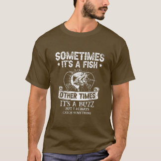 Manar Fisherman Gift rod kayak lustig Fiske efter T Shirt
