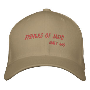 Manar fiskare! broderad keps