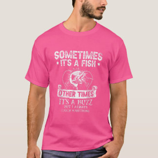 Manar Fiskare Gift Rod Kayak Funny Fiske efter F T Shirt