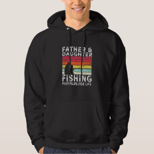 Manar Fiskare i Pappa och dotterfisksparter F Hoodie