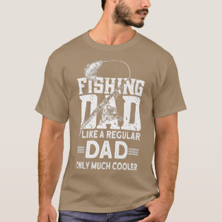 Manar Fiske efter pappaFiske efter fiskare Angler T Shirt