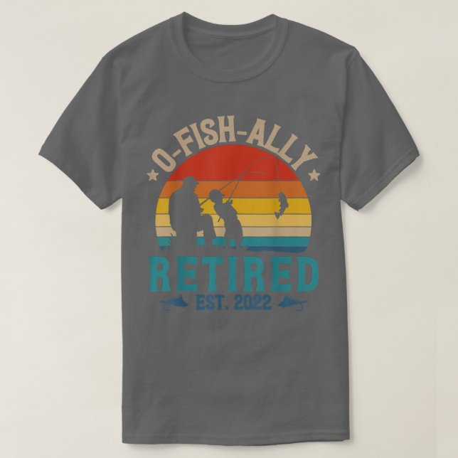 Manar Fiske efter utfiskad fisk 2022 Pension 202 T Shirt (Design framsida)