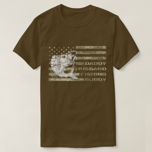 Manar Fiske Pappa Far2540  T Shirt (Design framsida)