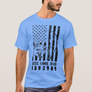 Manar fiskeredskap för Pappa födelsedag, Pappa vid T Shirt