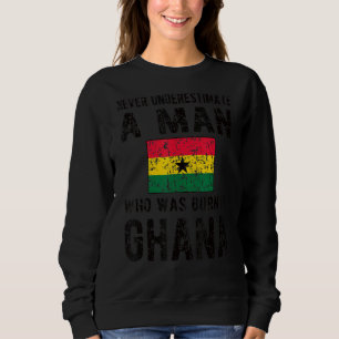 Manar, född i Ghana, Ghanaian Flagga Ghanaian-rött T Shirt