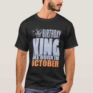 Manar födelsedag i Kung föds upp på födelsedagen i T Shirt