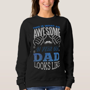 Manar födelselängd 41 år gammal fathe Pappa Fantas T Shirt
