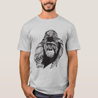 Manar fond för skjortaDian Fossey gorilla T Shirt
