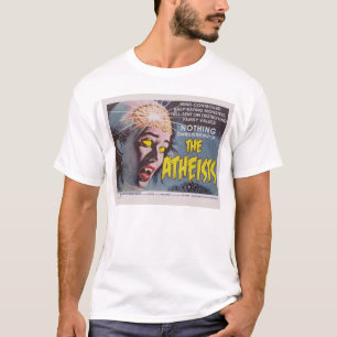 Manar för affisch för ateistparodifilm skjorta tee shirt
