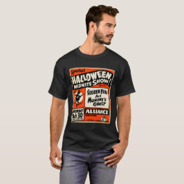 Manar för affisch för vintagespökeShow skjorta för Tee