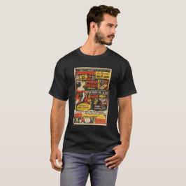 Manar för affisch för vintagespökeShow skjorta för Tee Shirt