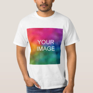Manar för anpassningsbar Lägg till bildmall för Lo T Shirt