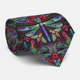 Manar för art nouveausländaslips tie slips
