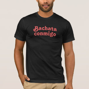 Manar för Bachata för klubb för Latinosalsa Tee Shirt
