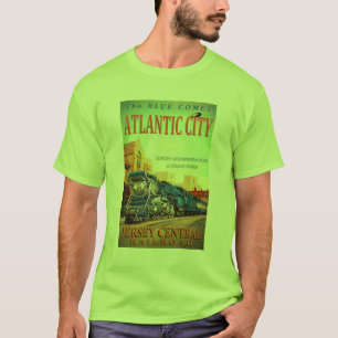 Manar för blåttkomettåg T-tröja T Shirt