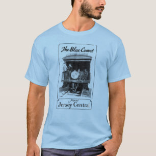 Manar för blåttkomettåg T-tröja T-shirt