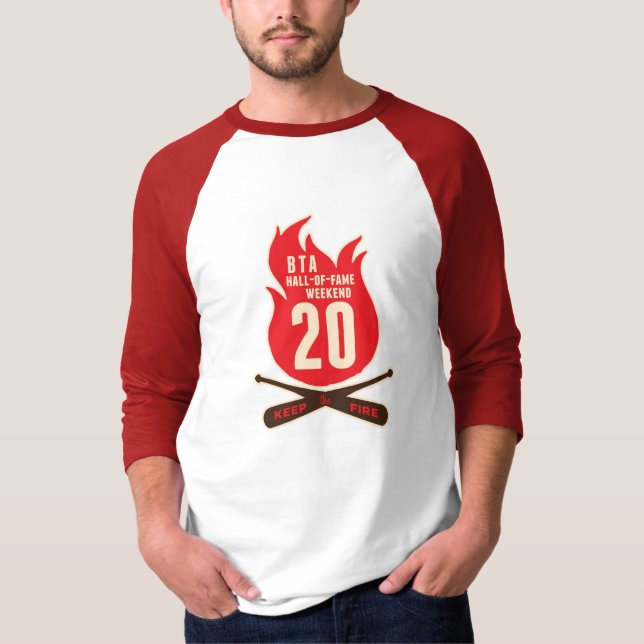 Manar för BTA HOF20 skjorta för baseball Tee (Framsida)