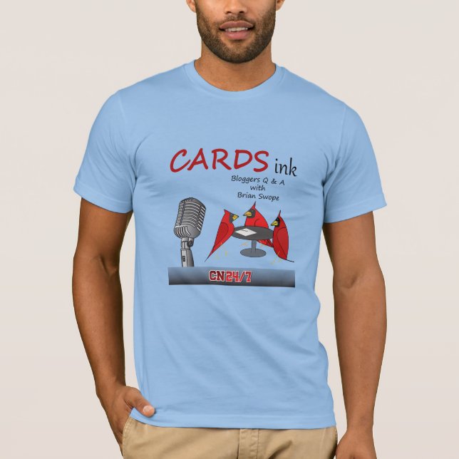 Manar för CI CN24-7 utslagsplats T Shirt (Framsida)