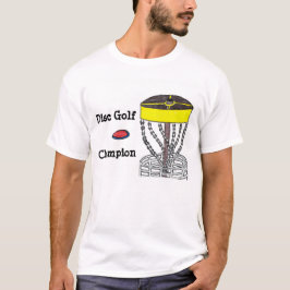 Manar för diskettGolfmästare t-skjorta T Shirt