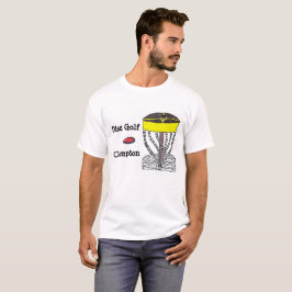 Manar för diskettGolfmästare t-skjorta T Shirt