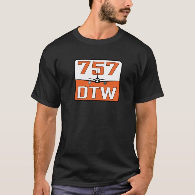 Manar för DTW 757 T-tröja T-shirt (Framsida)