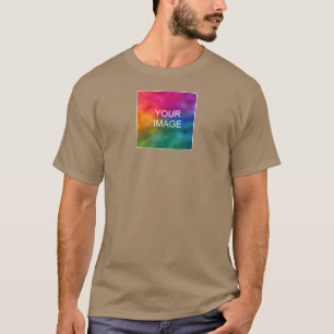 Manar för Dubbla-sidad utformning Lägg till bildsk T Shirt
