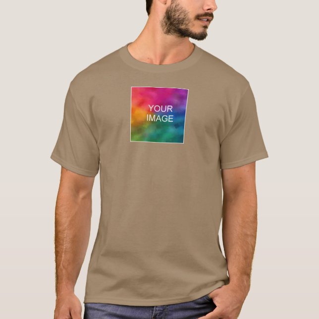Manar för Dubbla-sidad utformning Lägg till bildsk T Shirt (Framsida)