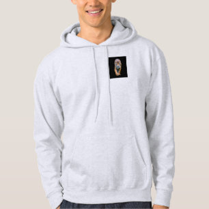 Manar för Dubbla vid sidan av designmall Hoodie