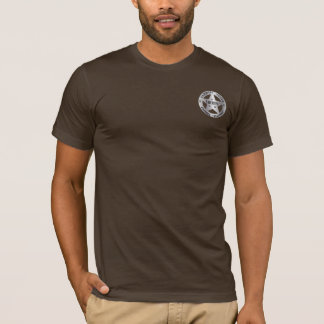 Manar för emblem för Gammonsbergsklyftasheriffar T-shirt
