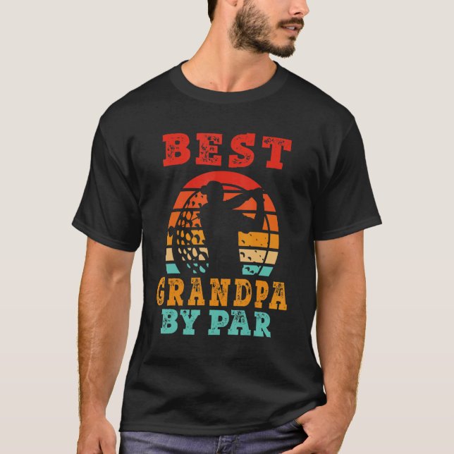 Manar för Fars dag bästa morfar per pärongolfing T Shirt (Framsida)