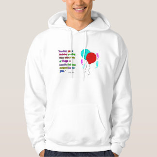 Manar för födelsedaghälsningcitationstecken Hoodie