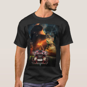 Manar för huvudväg till helvetet T-tröja T Shirt