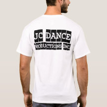 Manar för JC-dansproduktioner T-tröja
