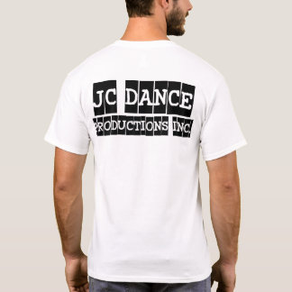Manar för JC-dansproduktioner T-tröja T Shirt